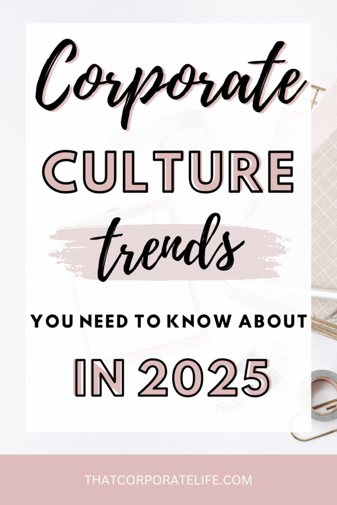 corporate culture trends