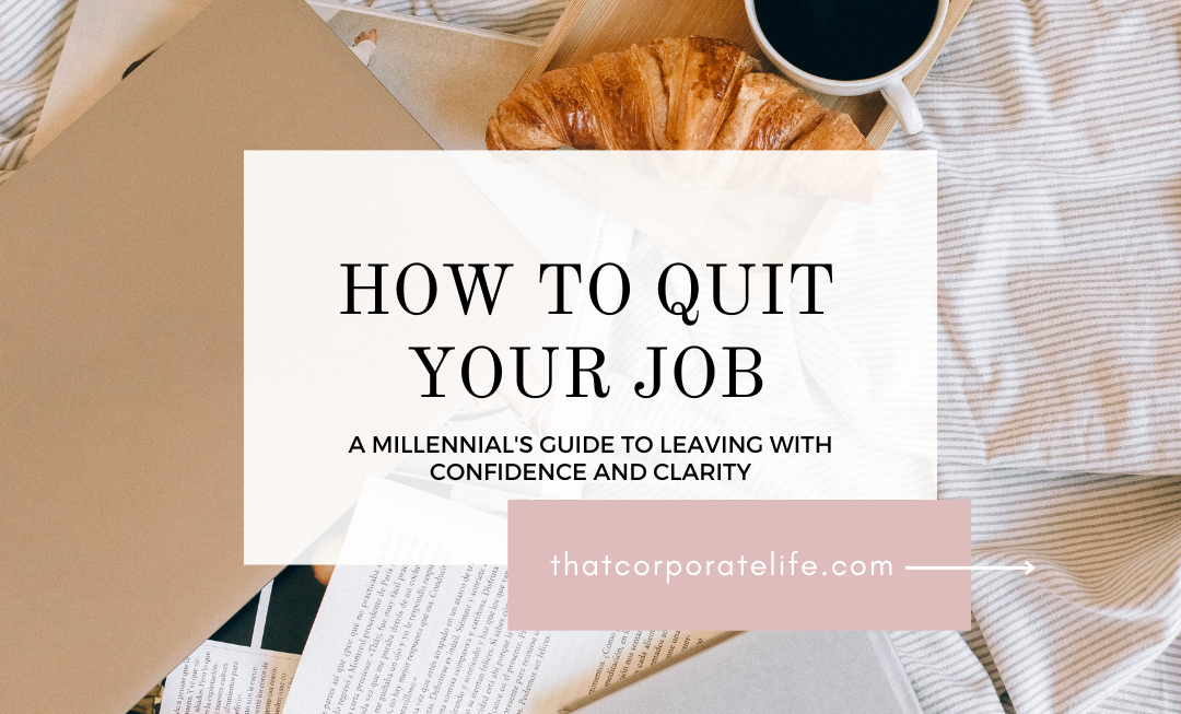 how to quit your job