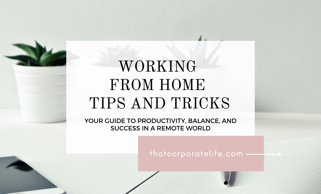 working from home tips